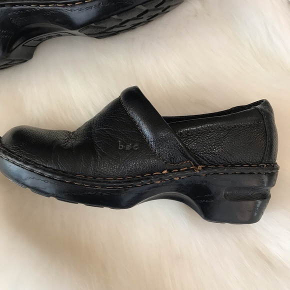 b•o•c ⚜️ Black Leather Mule Clog - Picture 3 of 15